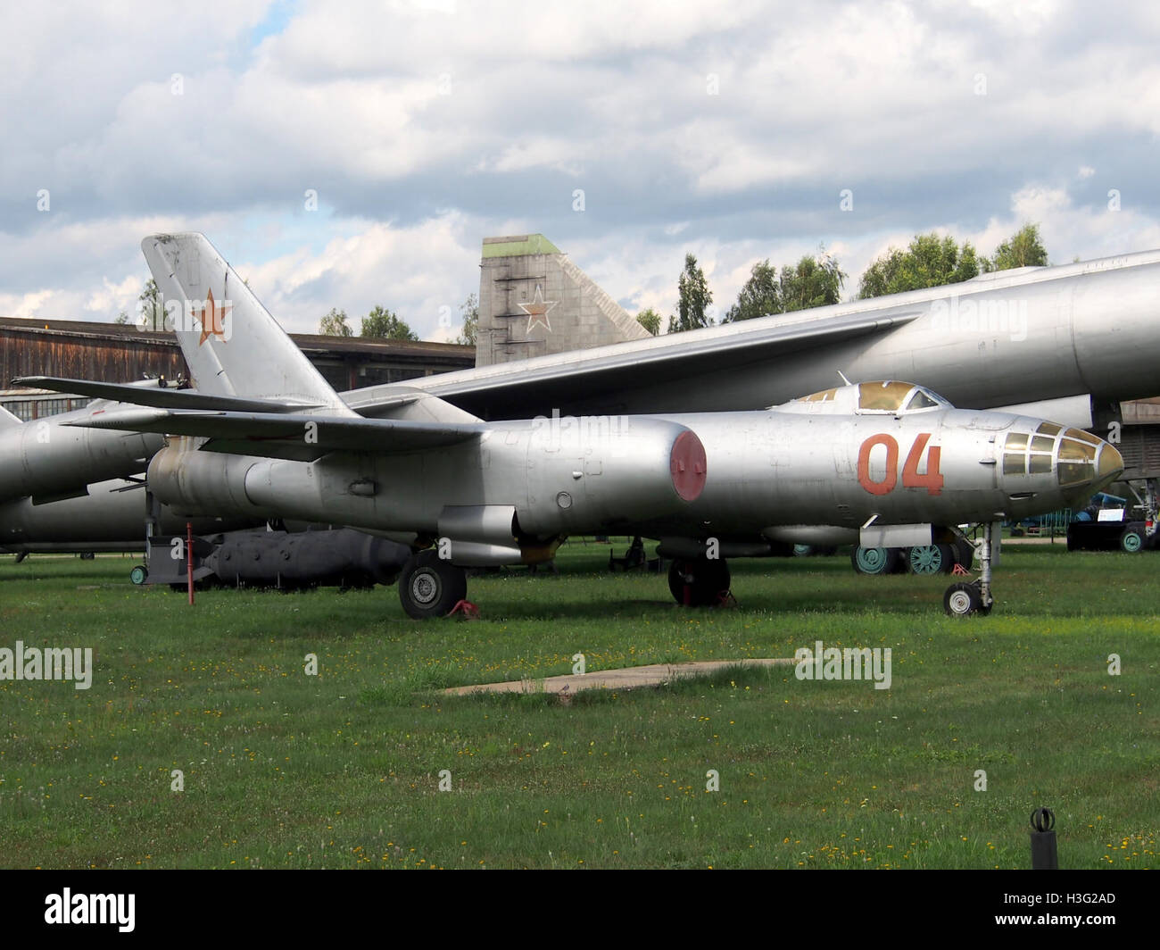 Il-28 en Central Air Force Museum Monino pic2 Foto de stock