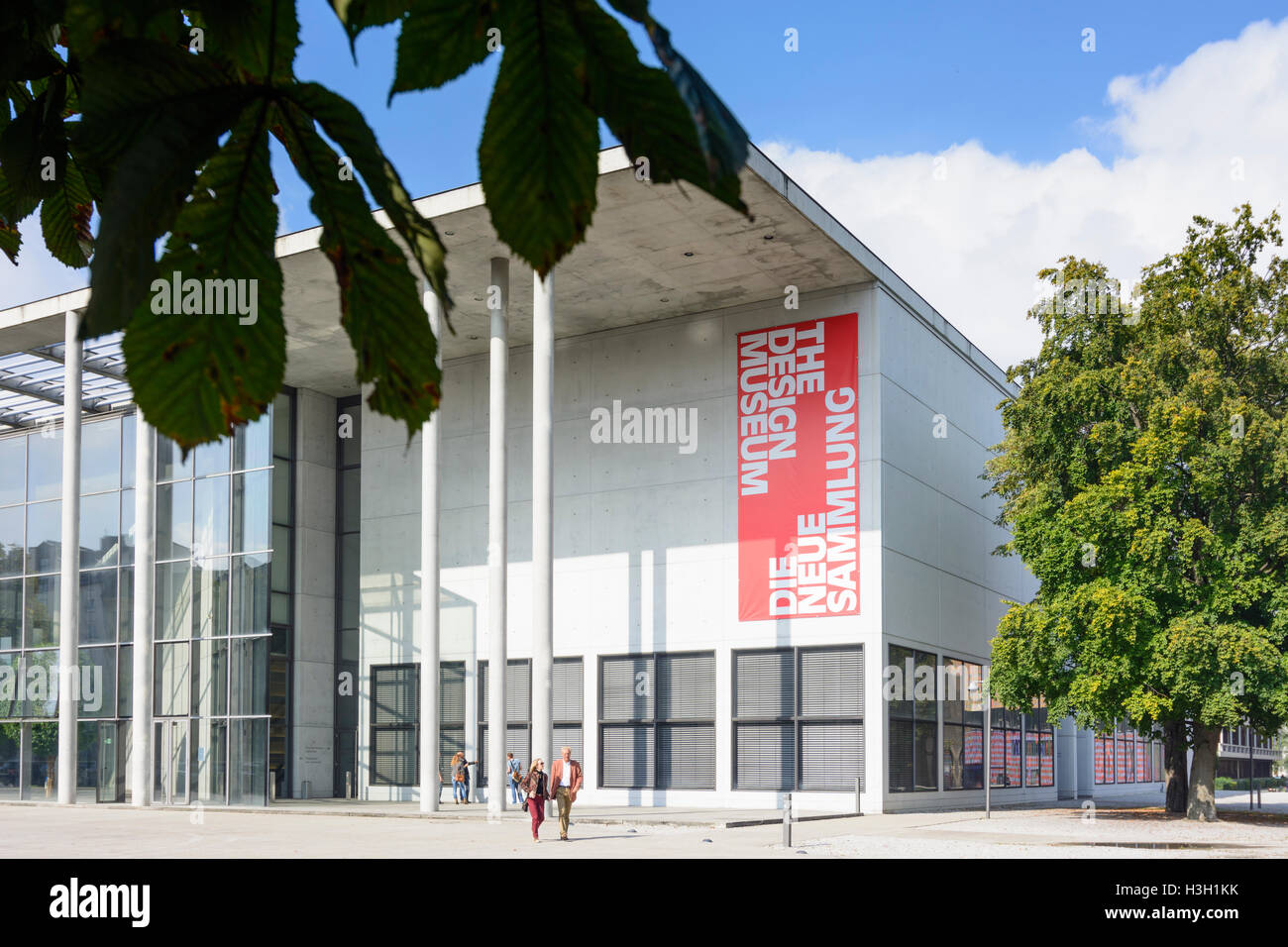 München, Munich: Pinakothek der Moderne ((Art) Galería de la moderna), Oberbayern, Alta Baviera, Bayern, Baviera, Alemania Foto de stock