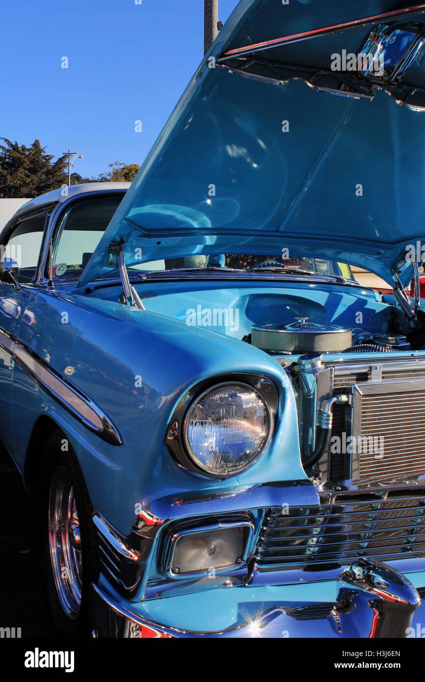 Coche clásico brian mcguire chevy Bel Air Fotografía de stock Alamy