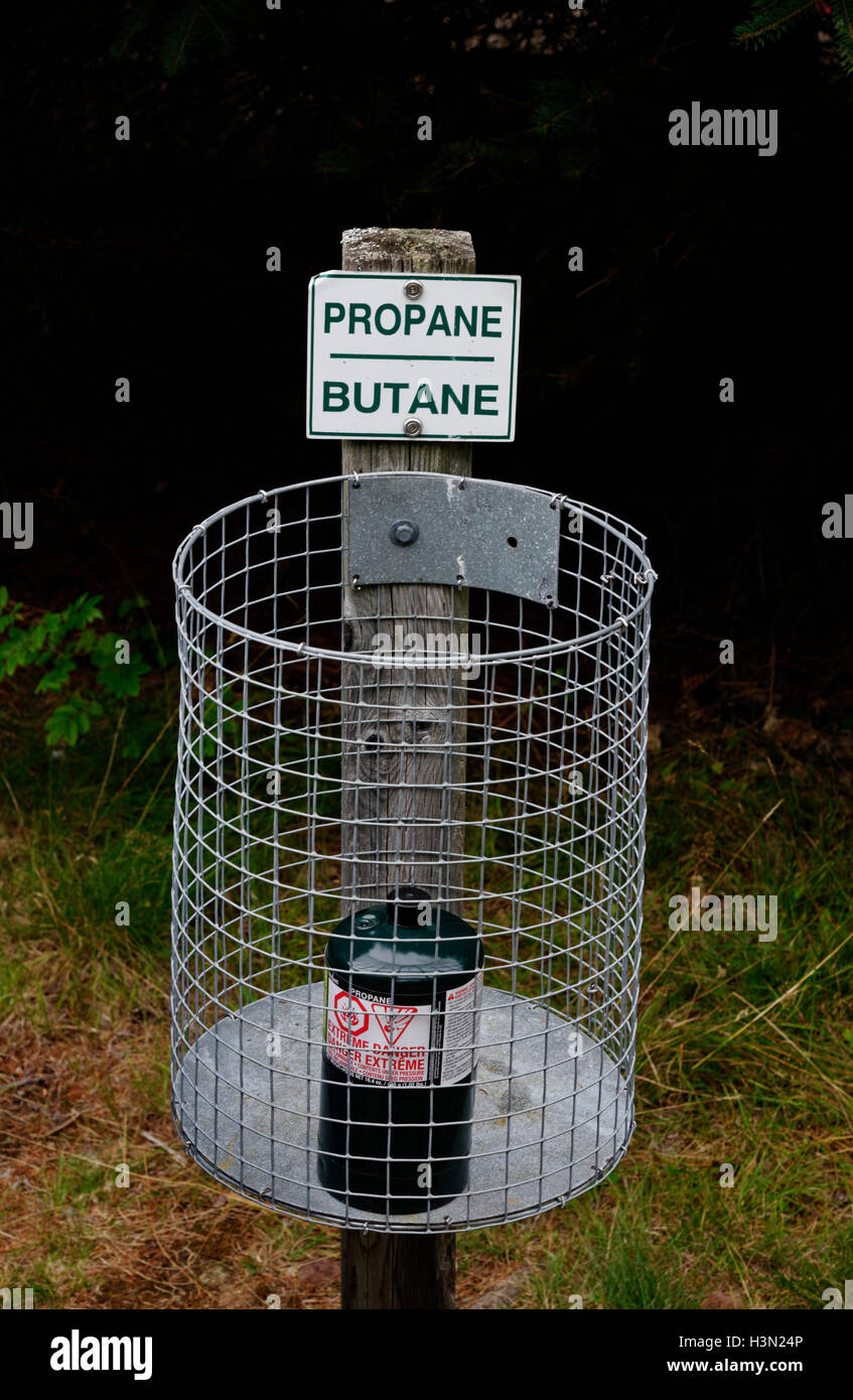 Una botella de 5 kilogramo de BP gaslite un ligero butano bombona de gas  para camping caravaning abd BBq's Fotografía de stock - Alamy