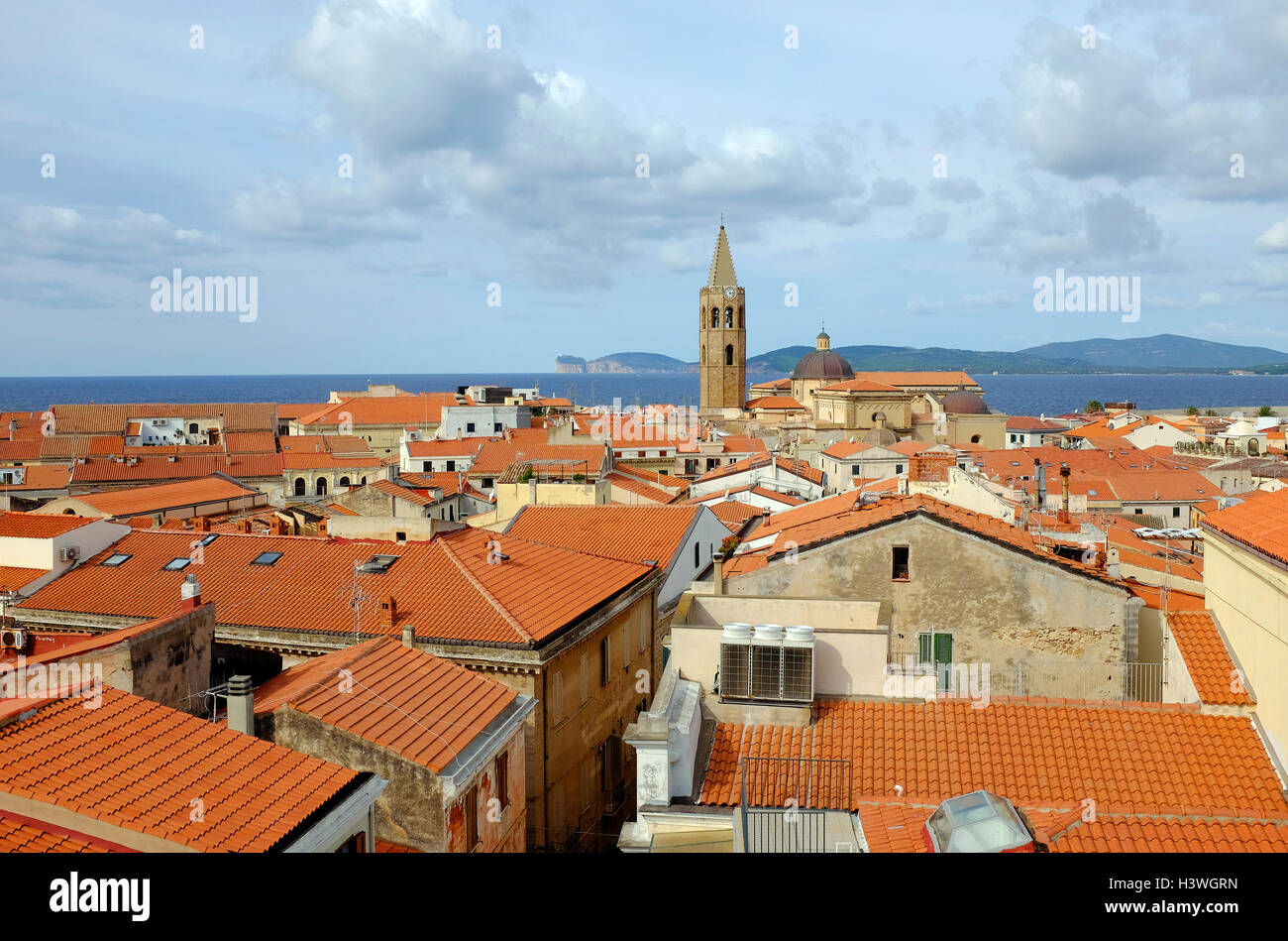 Alghero (Cerdeña, Italia) Foto de stock