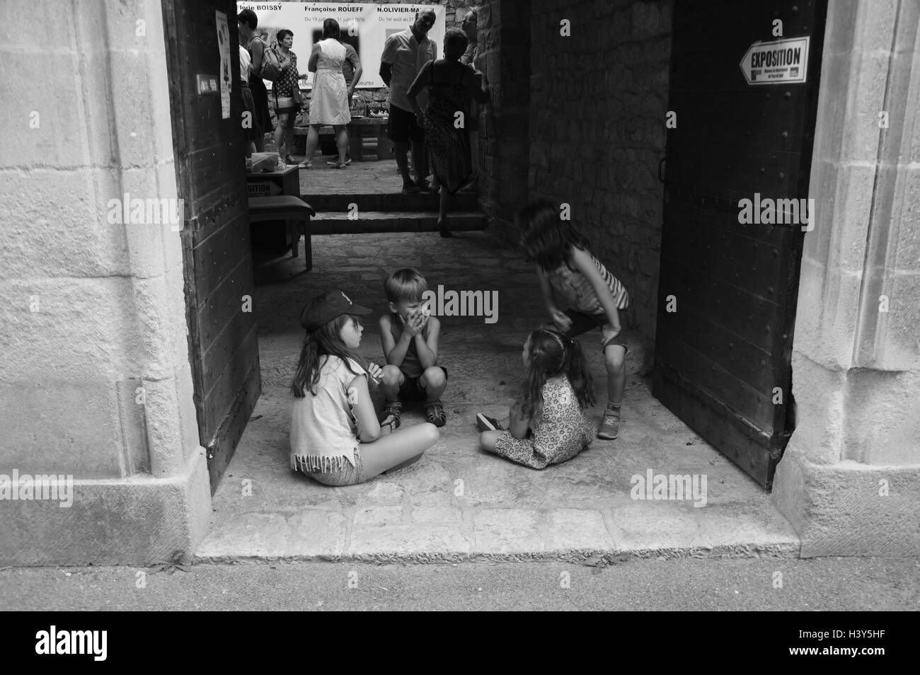 Niños Foto de stock