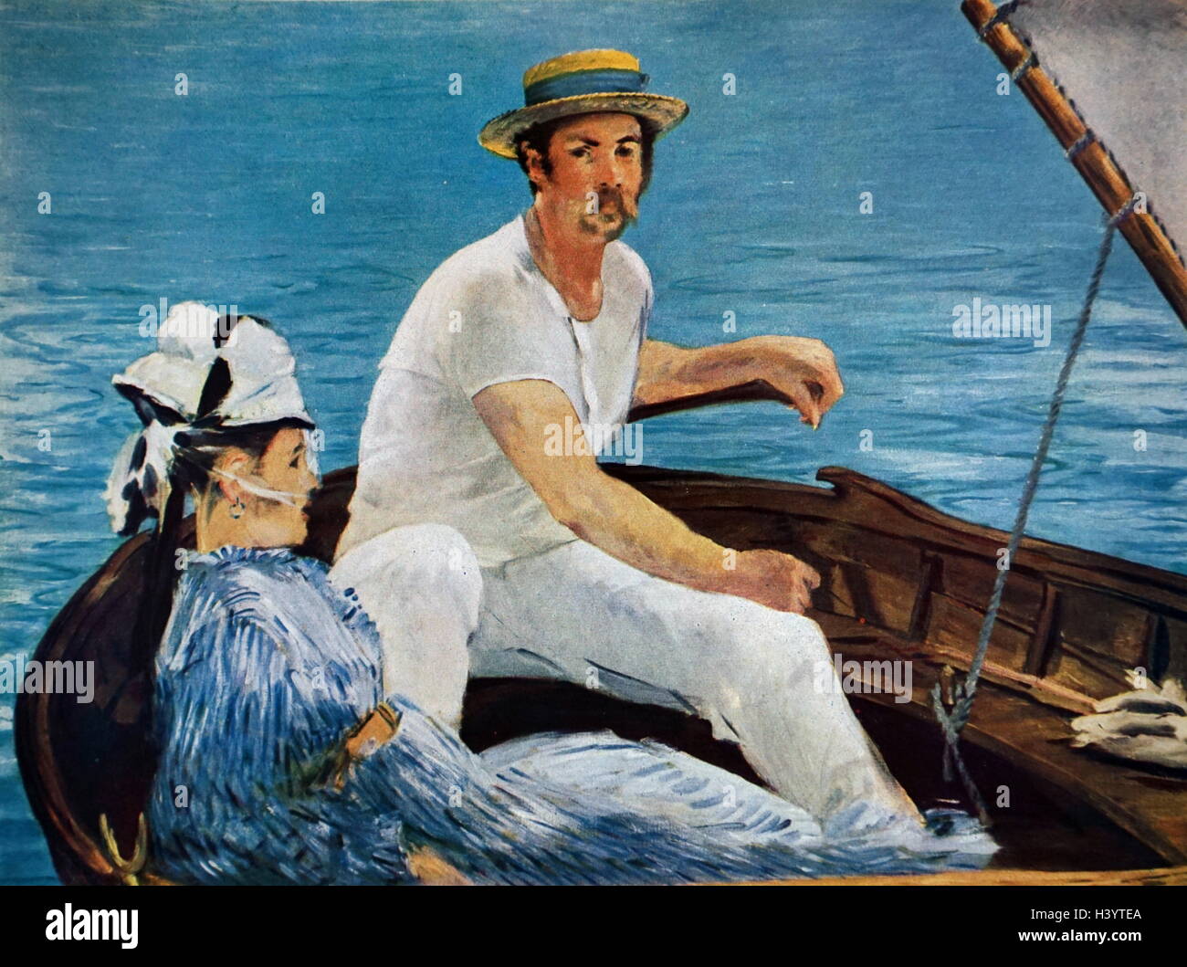 Pintura édouard manet canotaje fotografías e imágenes de alta resolución -  Alamy