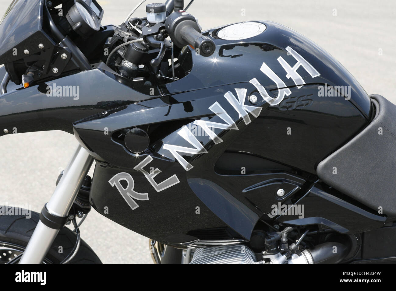 Motocicleta BMW GS Reconstruir Foto de stock