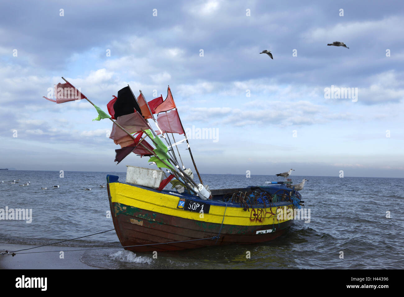 Banderas De Barco Fotos e Imágenes de stock Alamy