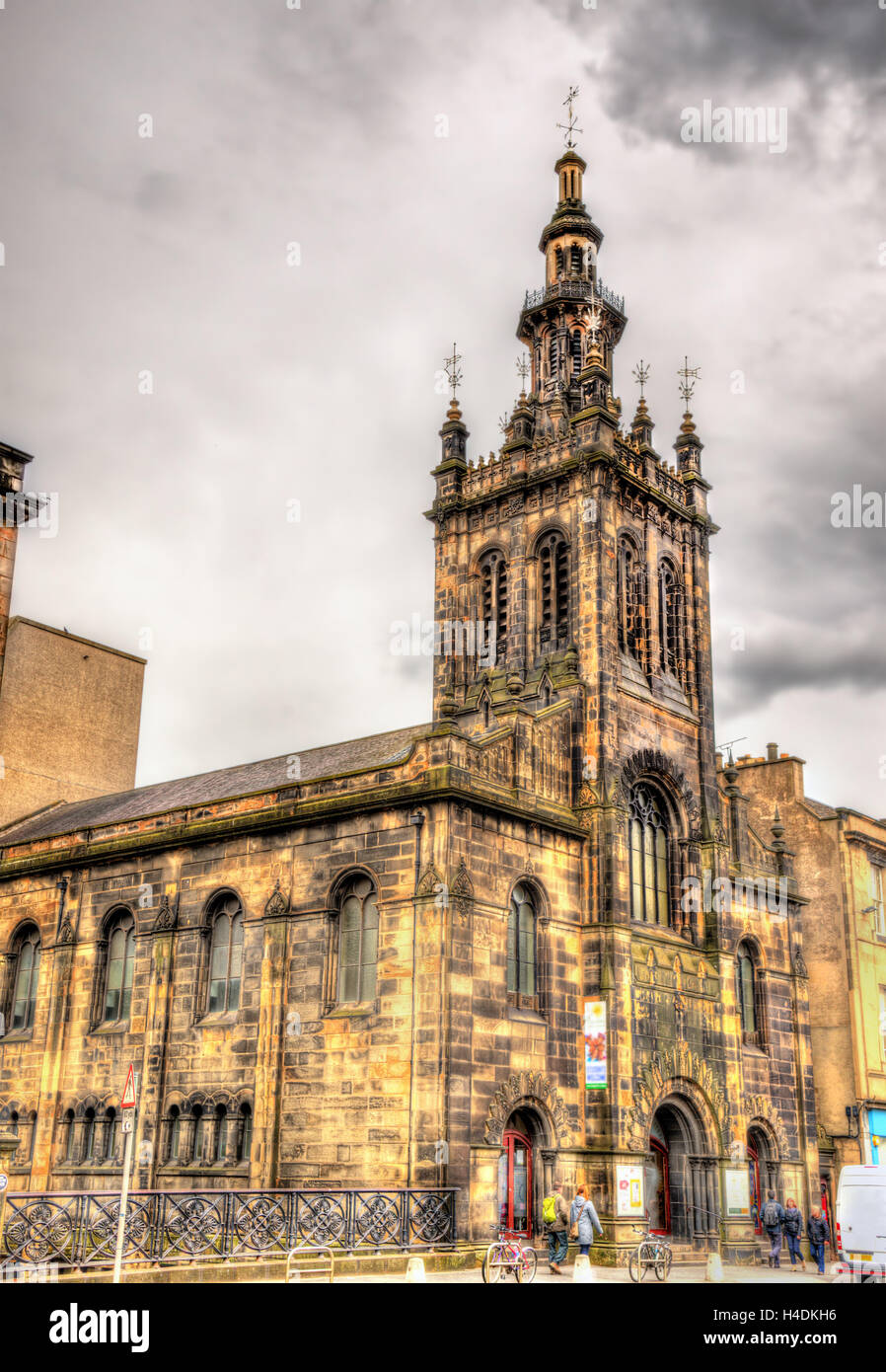 Agustín Iglesia Unida en Edimburgo, Escocia, Reino Unido Foto de stock