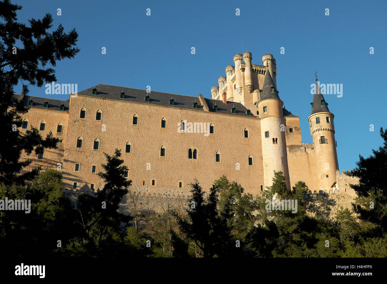 Alcázar. Segovia. Castilla-León. España. Foto de stock