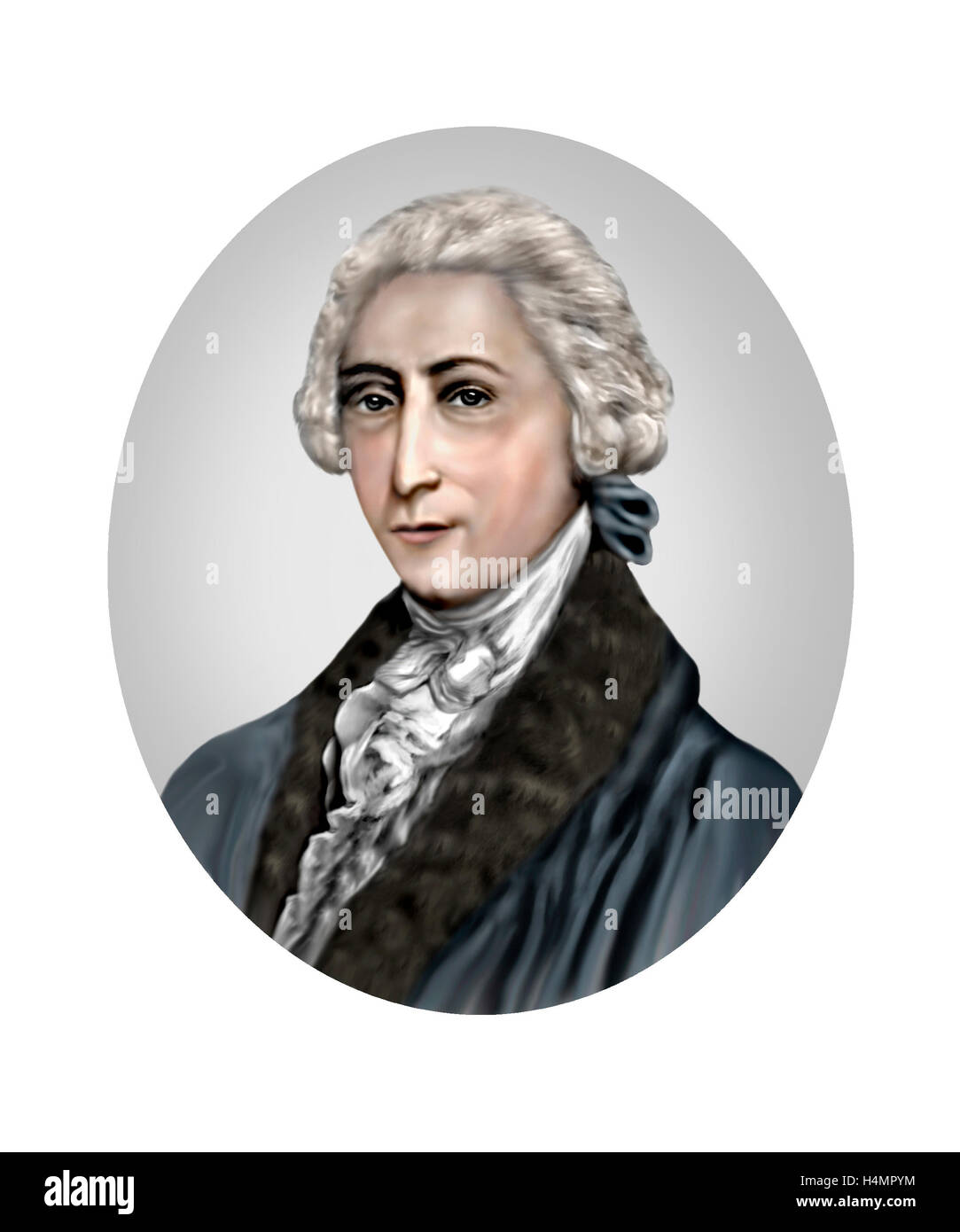 Thomas Arne, 1710-1778, Compositor Foto de stock
