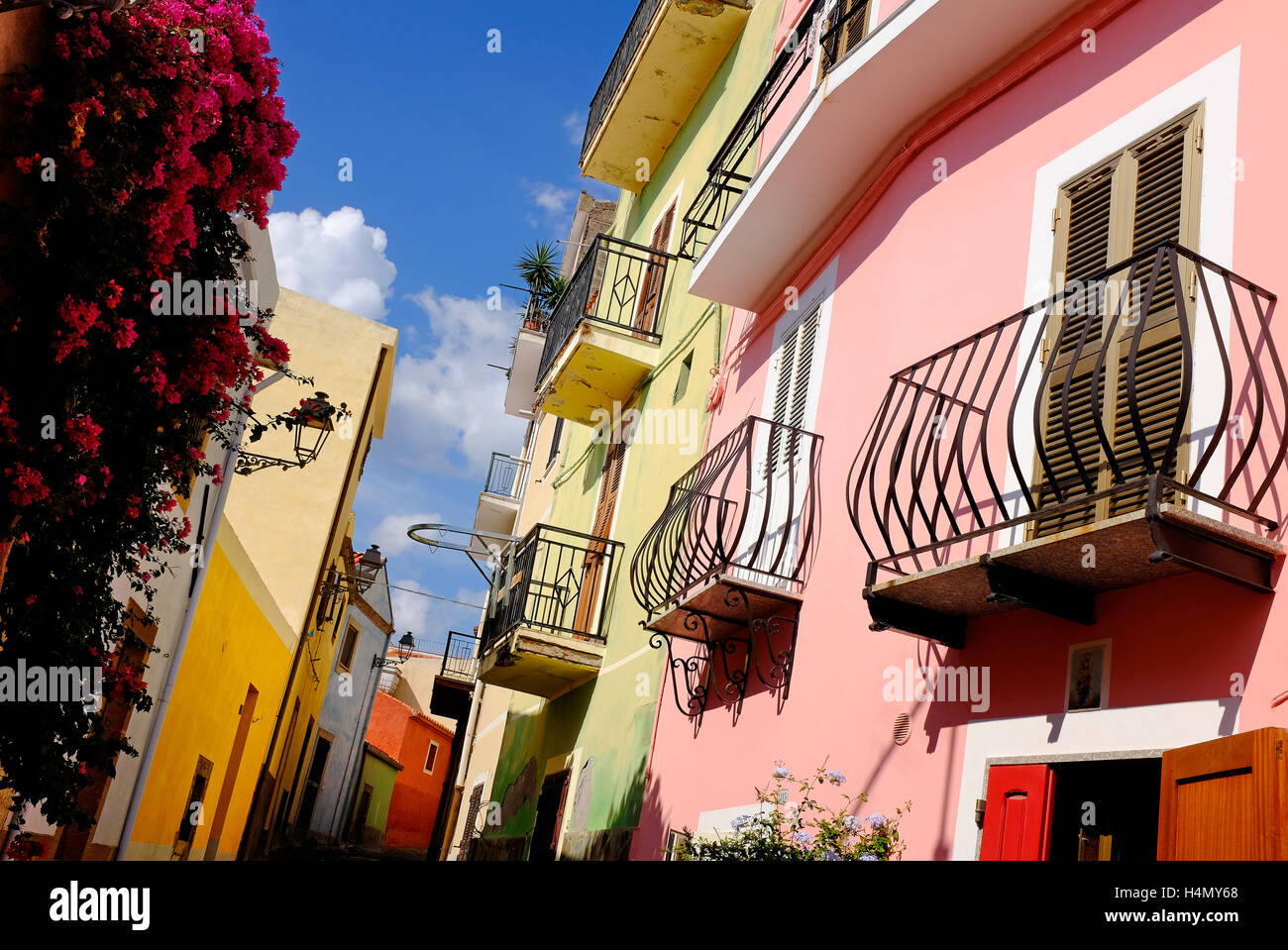 Bosa, Cerdeña, Italia Foto de stock