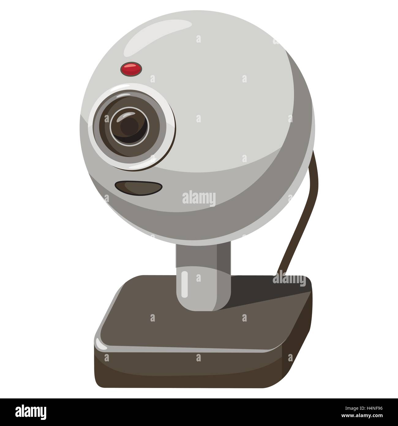 Icono de webcam, estilo de dibujos animados Imagen Vector de stock - Alamy
