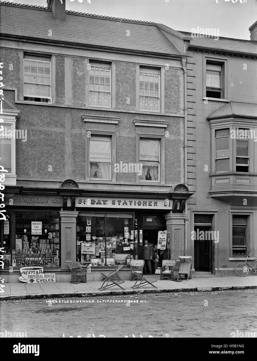 2 Castle Street, Nenagh, Tipperary Co. Foto de stock