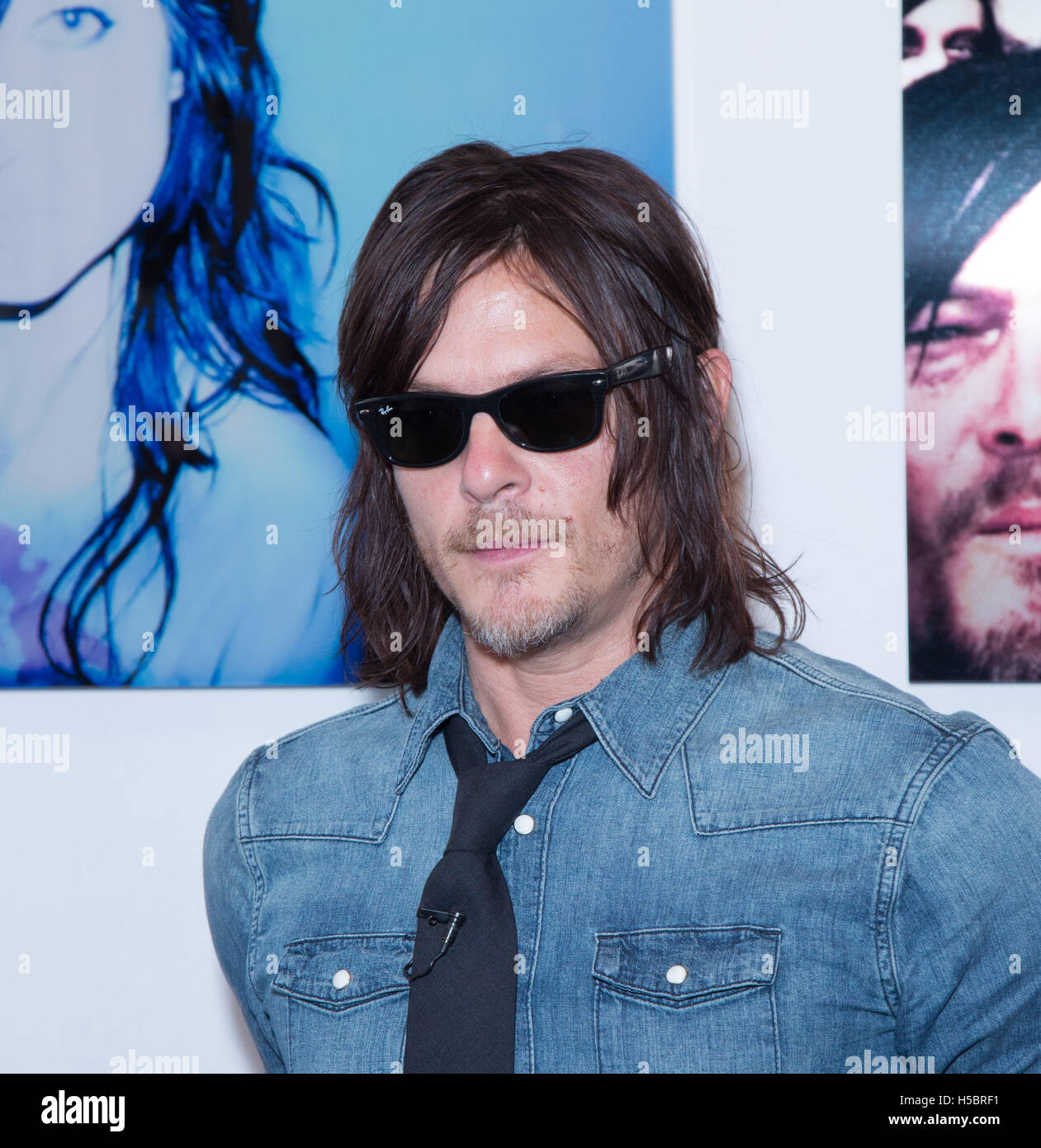 El actor Norman Reedus atiende Norman Reedus: un fino arte Fotografía Exposición en Voila! Galería de fotos el 22 de noviembre de 2015 en Los Ángeles, California, Estados Unidos. Foto de stock