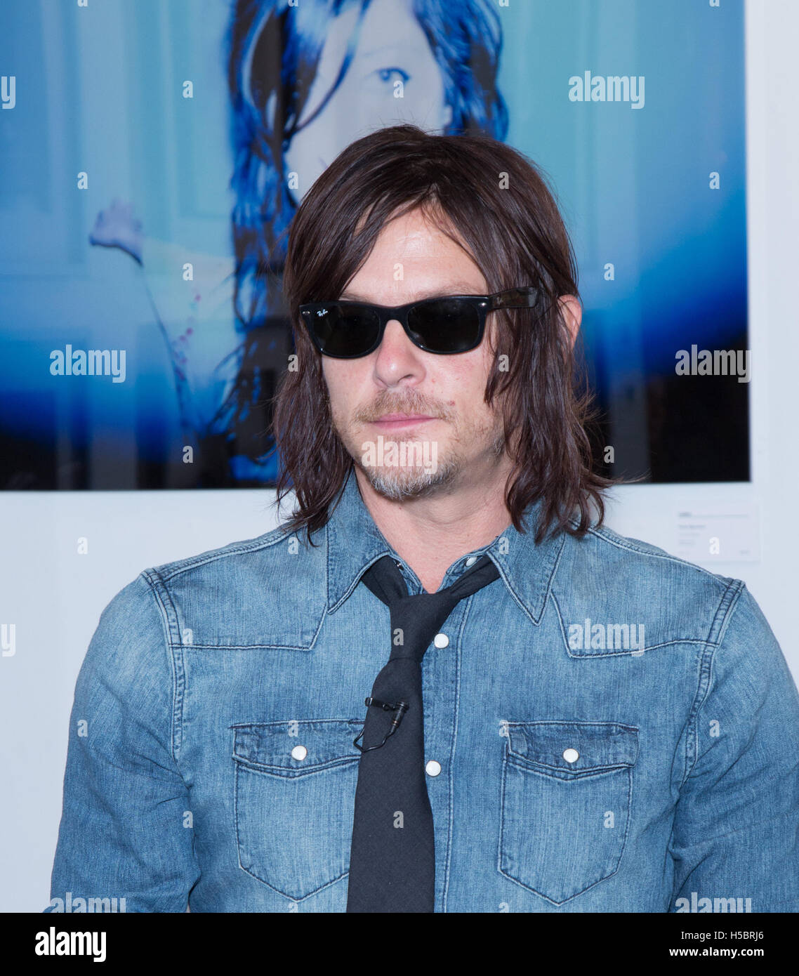El actor Norman Reedus atiende Norman Reedus: un fino arte Fotografía Exposición en Voila! Galería de fotos el 22 de noviembre de 2015 en Los Ángeles, California, Estados Unidos. Foto de stock