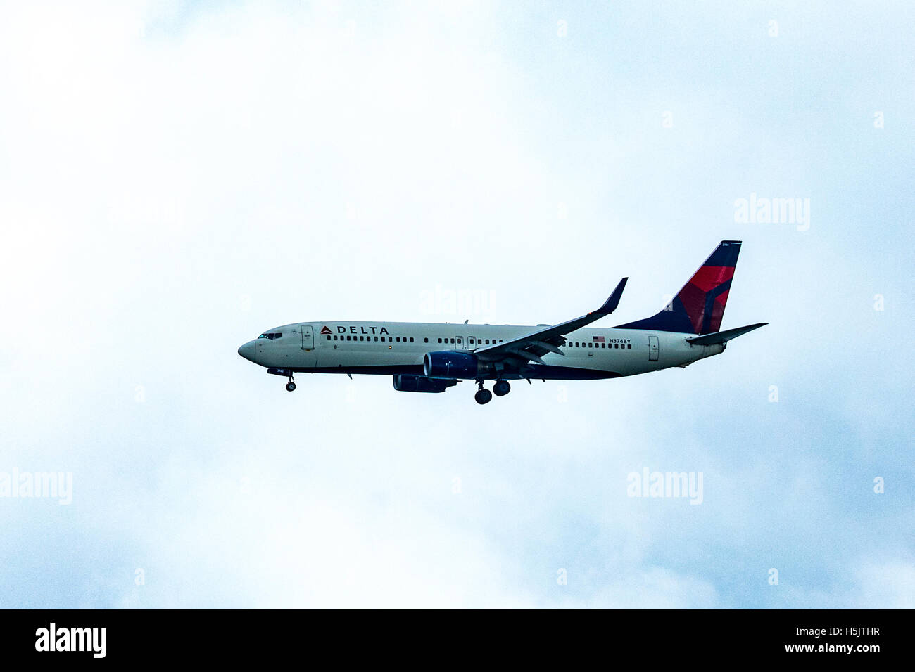 Delta Airlines Boeing 737832 N3748y aterrizar en el Aeropuerto