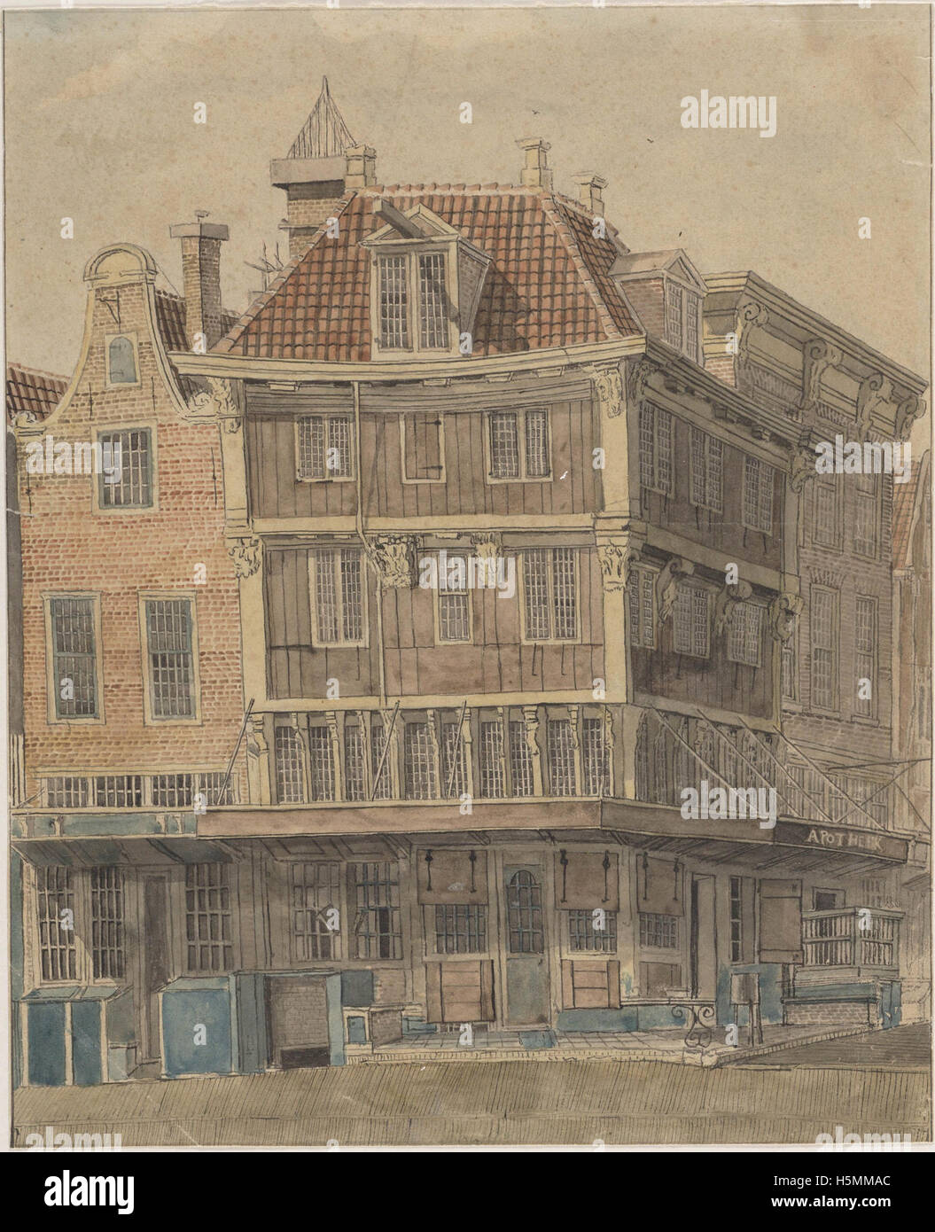 Langestraat 1803 (2) 252 Foto de stock