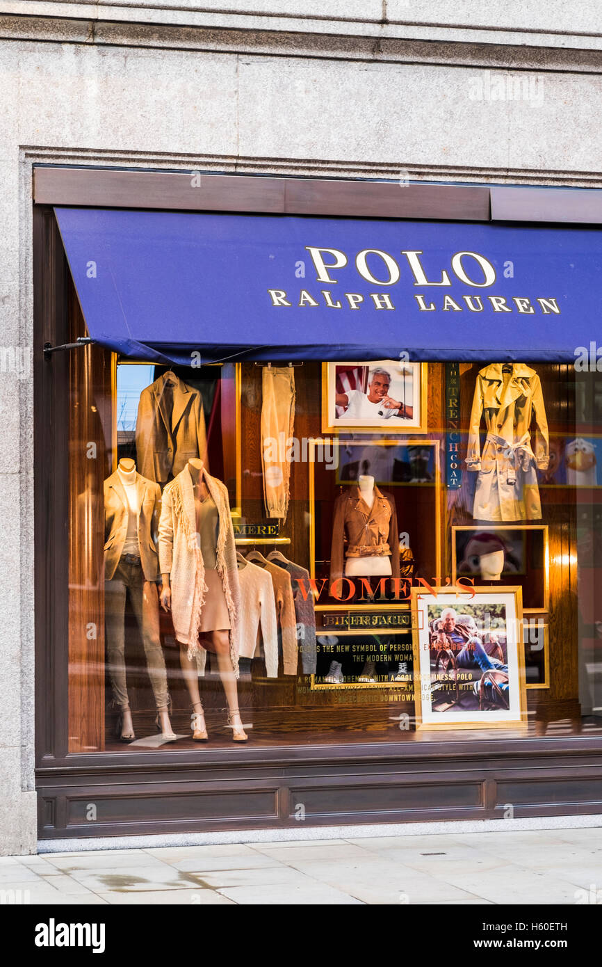 Polo Ralph Lauren tienda, Regent Street, Londres, Inglaterra, Reino Unido  Fotografía de stock - Alamy