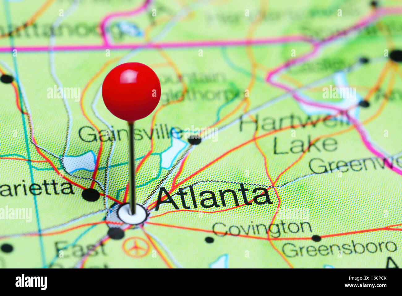 Atlanta On The Map 