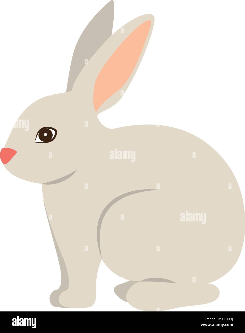 Conejo de dibujos animados de animales Imagen Vector de stock - Alamy Conejo de dibujos animados de animales Imagen Vector de stock - Alamy
