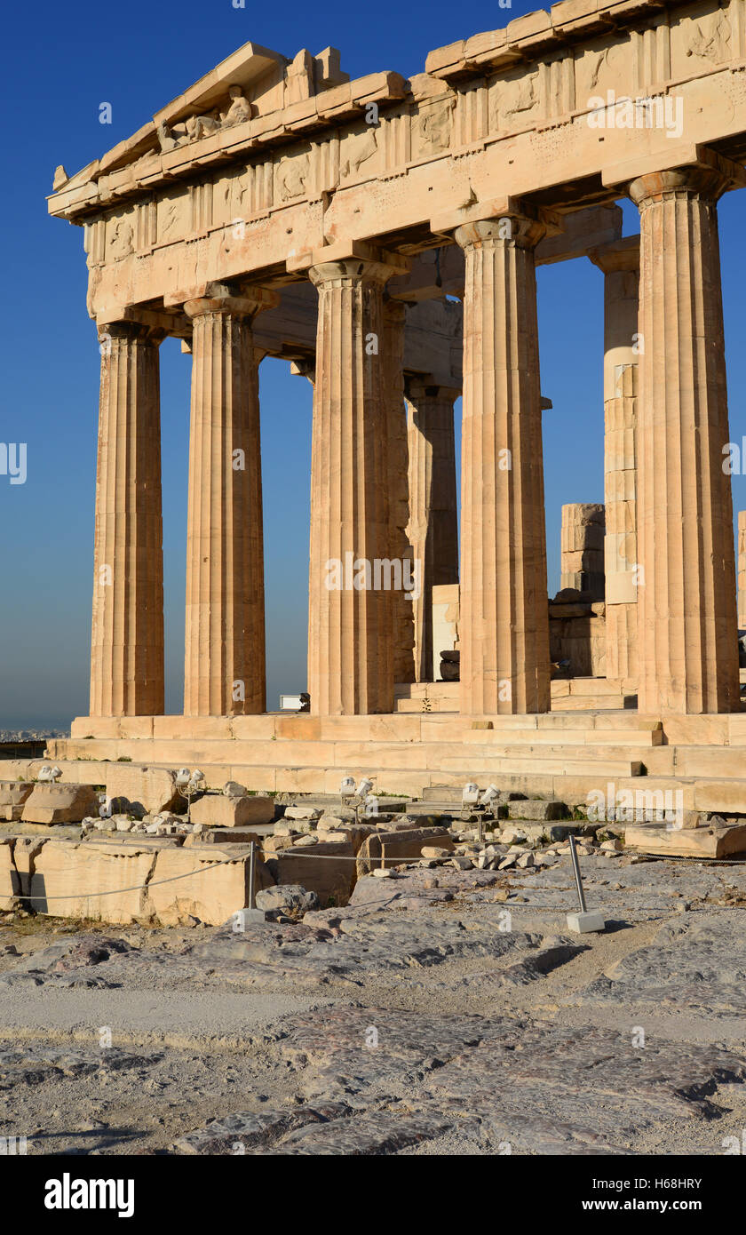 Grecia, Atenas, la Acrópolis, el Partenón Fotografía de stock Alamy