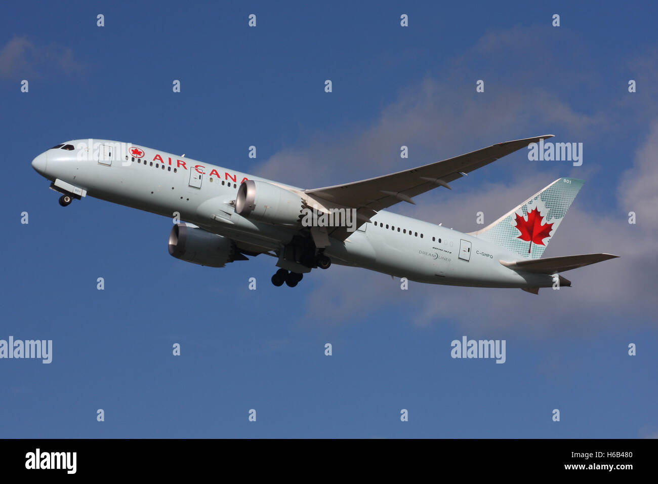 AIR CANADA 787 Foto de stock