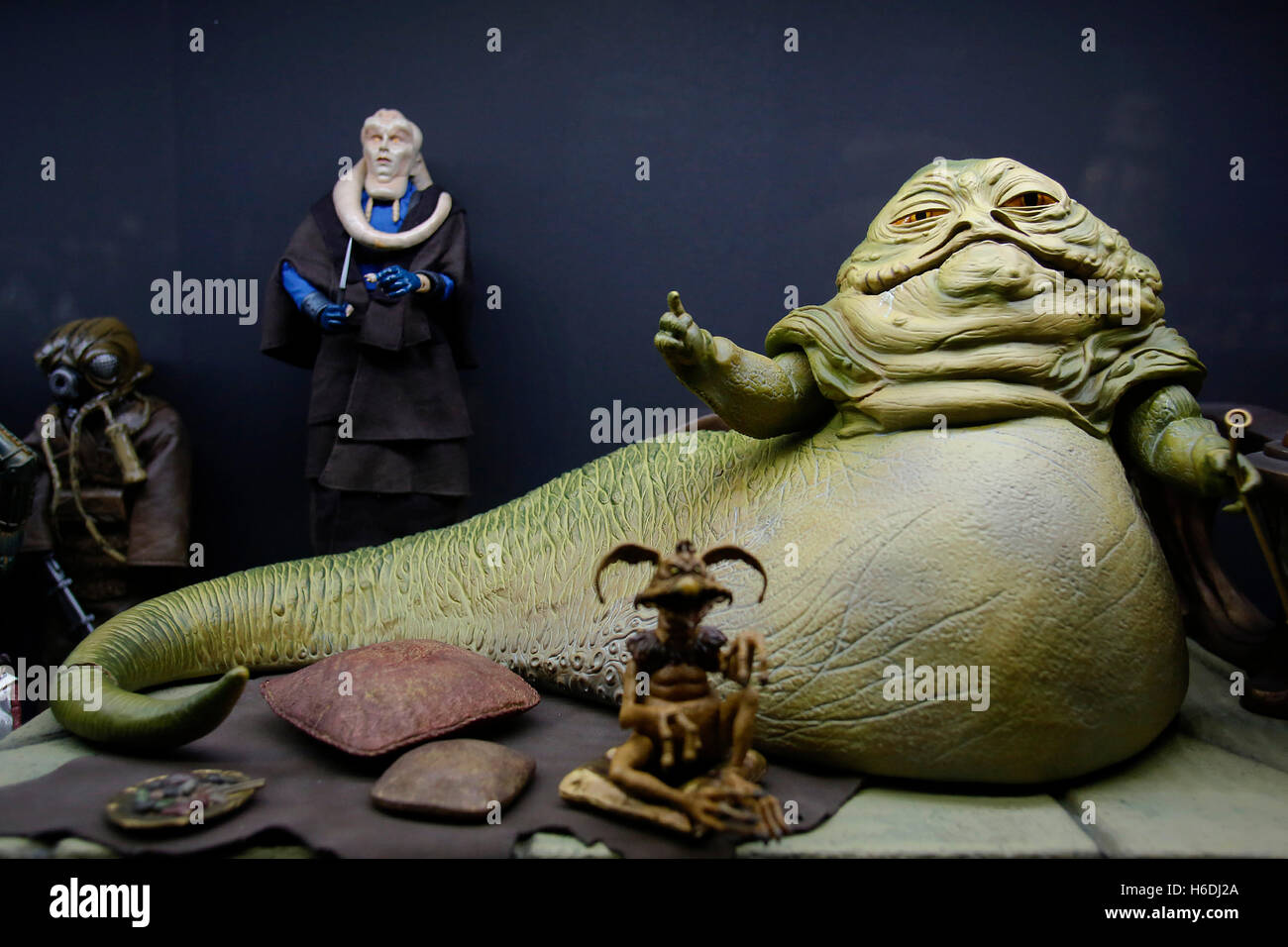 Roma, Italia. El 27 de octubre, 2016. Vittoriano. Exposición 'Star Wars jugar' a partir de una colección privada de crédito: insidefoto srl/Alamy Live News Foto de stock