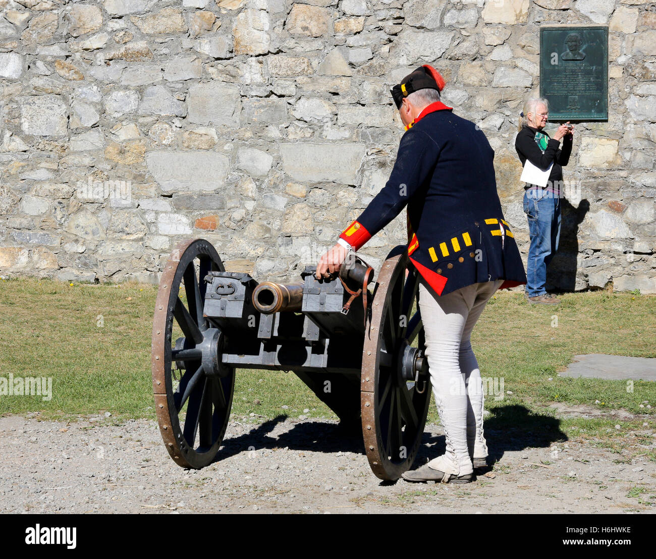 Fort Ticonderoga Nueva York, Mew York Foto de stock