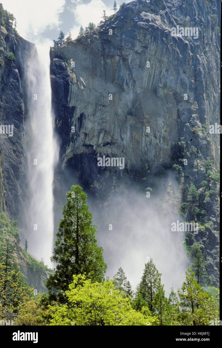 Bridalveil Falls, Yosemite, ca Foto de stock