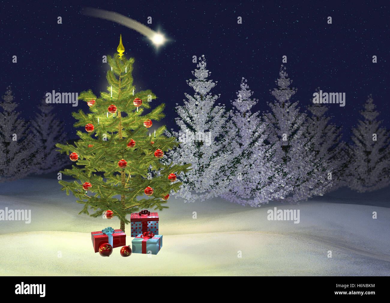víspera de Navidad Fotografía de stock - Alamy