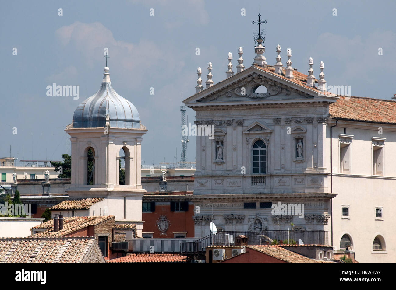 Iglesia de Santi Domenico e Sisto, Roma, Italia, Europa Foto de stock