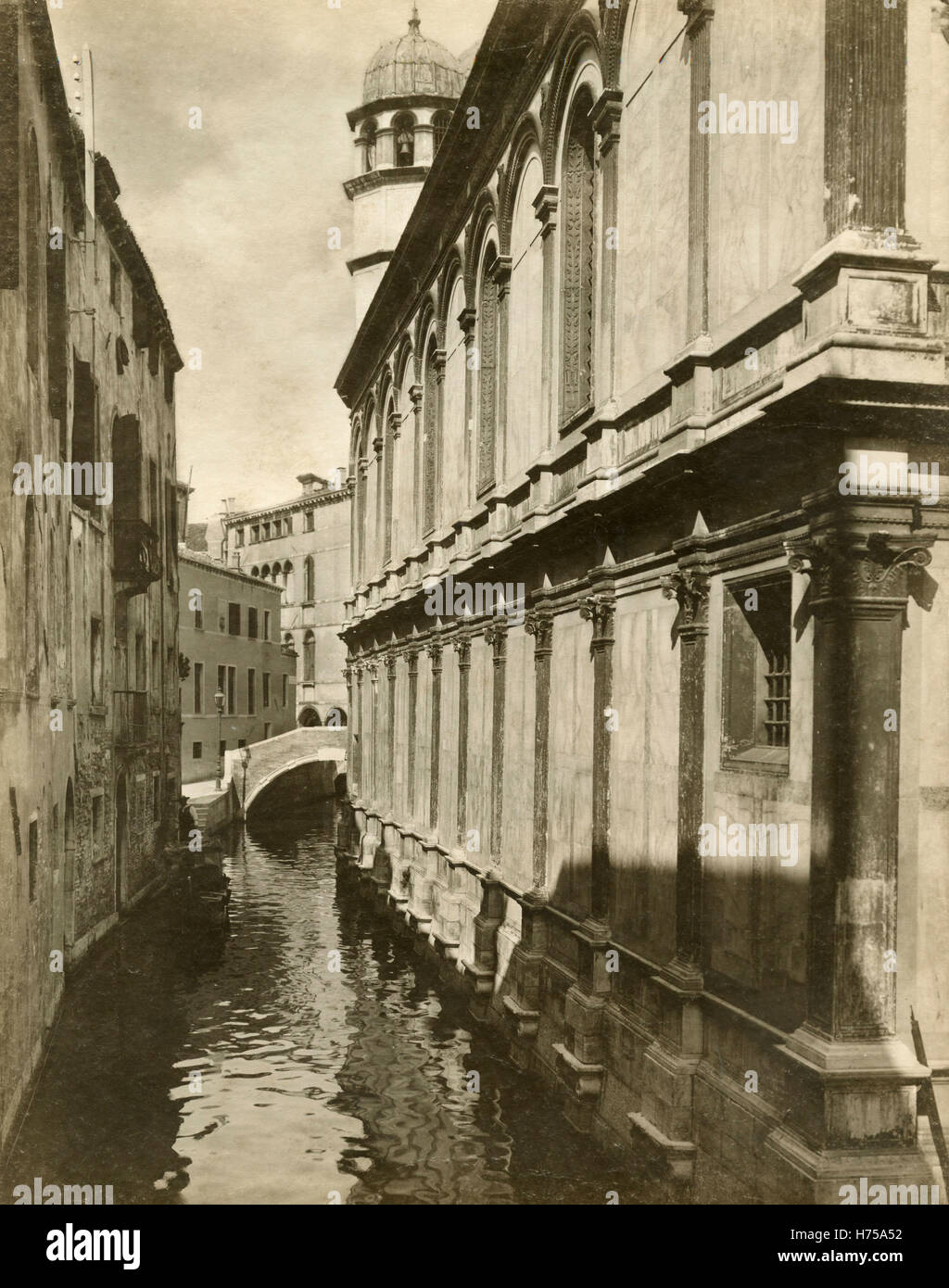 Rio de milagros, Venecia, Italia Foto de stock