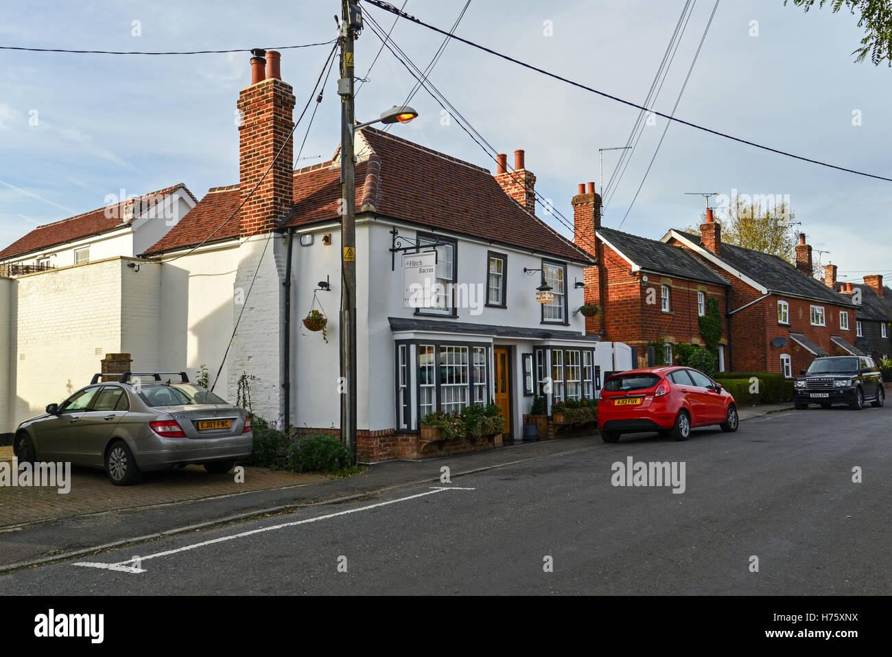 La Flitch de tocino, poco Dunmow, Essex Foto de stock