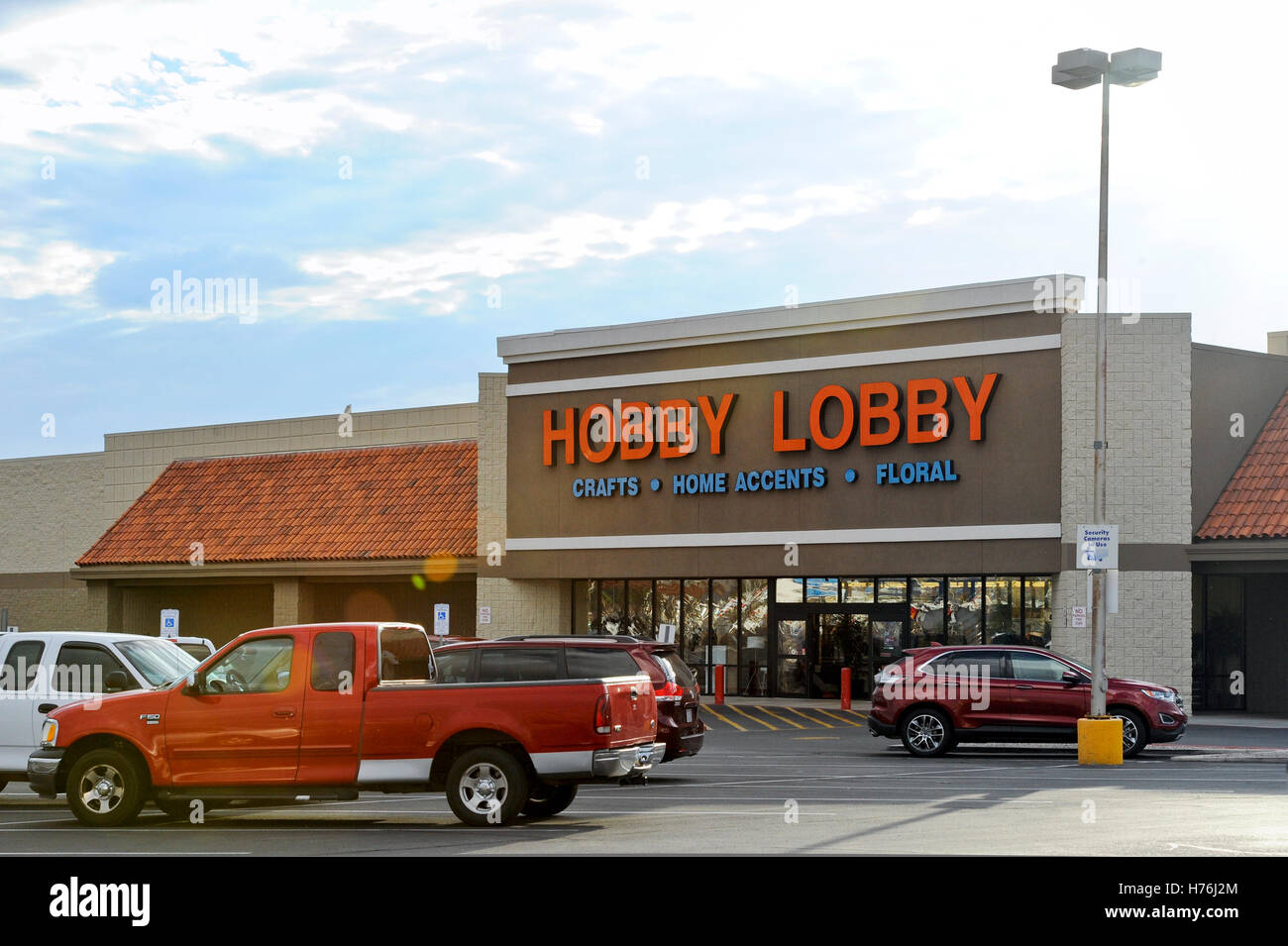 Hobby Lobby storefront Lake Havasu City, Arizona Foto de stock
