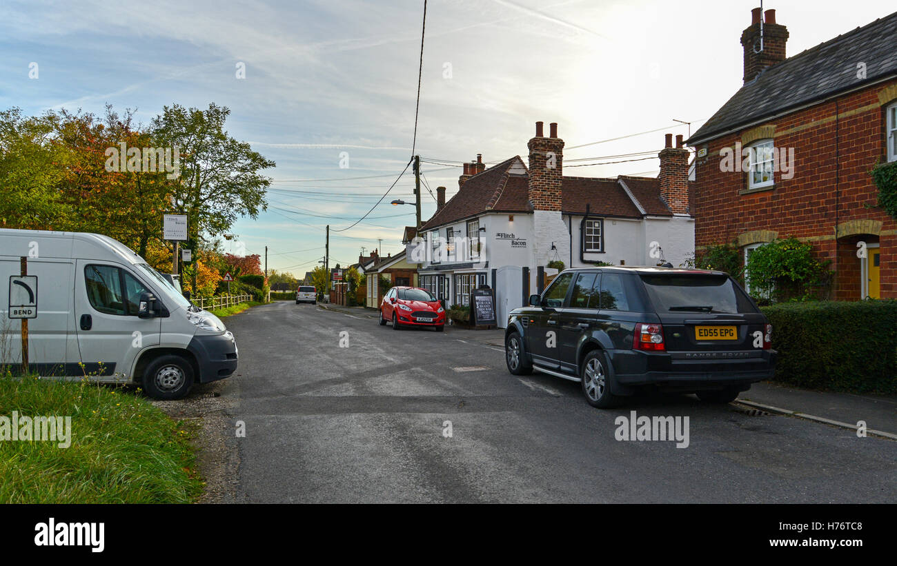 La Flitch de tocino, poco Dunmow, Essex Foto de stock