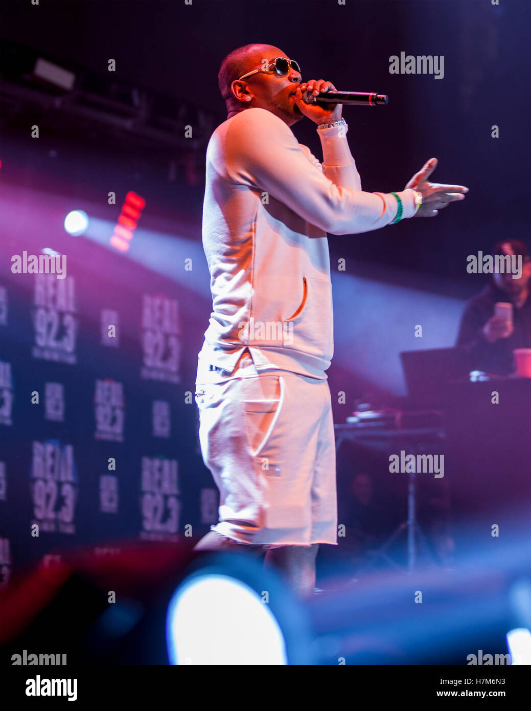 Cam'ron realiza en el verdadero espectáculo 2016 presentado por 92,3 reales en el Forum de Los Angeles, CA Foto de stock