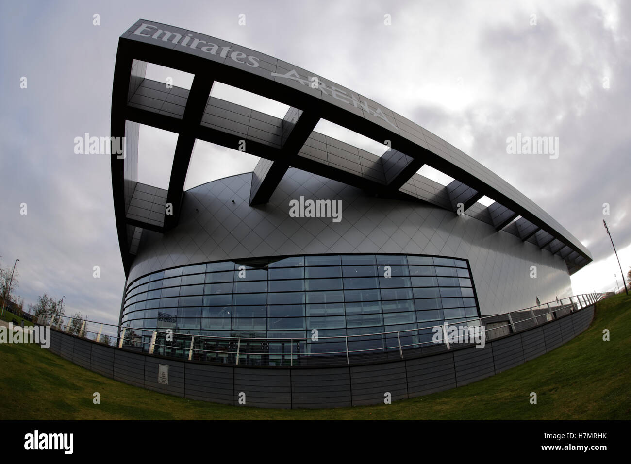 Emiratos arena logo de Glasgow Foto de stock