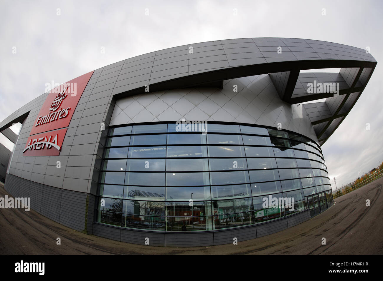 Emiratos arena logo de Glasgow Foto de stock