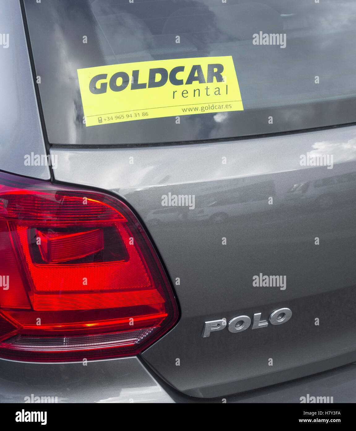 Goldcar car rental fotografías e imágenes de alta resolución Alamy