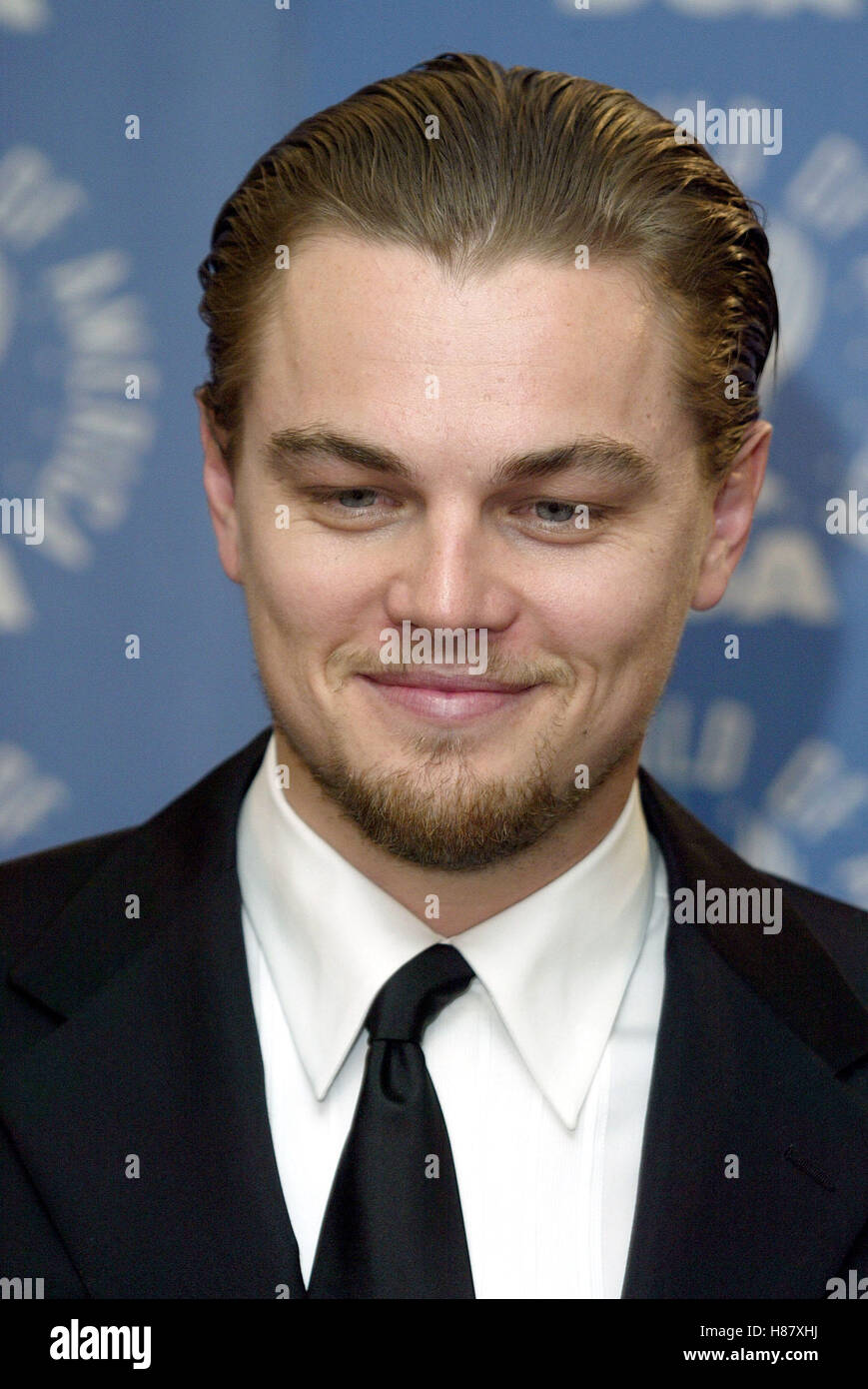 LEONARDO DICAPRIO 55ª Premios DGA CENTURY PLAZA HOTEL CENTURY CITY LA EE.UU. 01 de marzo de 2003 Foto de stock