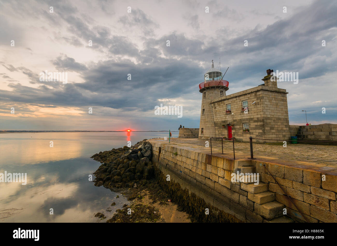 Puerto de Howth Foto de stock