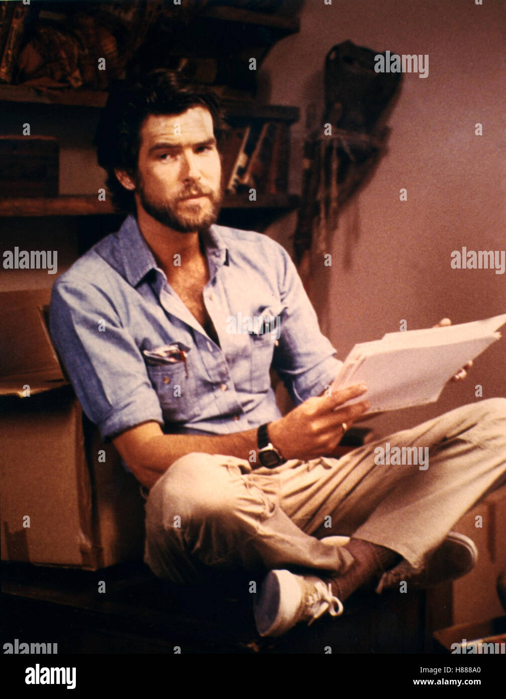 Los nómadas -Tod aus dem Nichts, (nómadas) USA 1985, Regie: John McTiernan, Pierce Brosnan Foto de stock