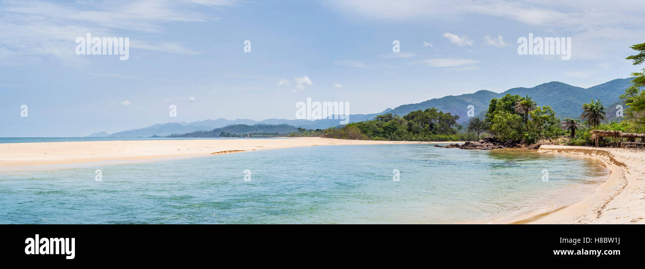 Bureh panorámica de playa Foto de stock
