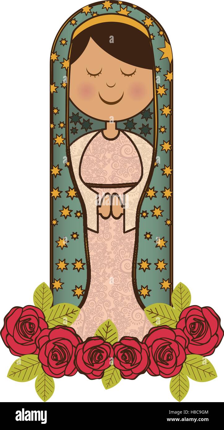 Virgen María la imagen del icono diseño ilustración vectorial Imagen Vector de stock - Alamy Virgen María la imagen del icono diseño ilustración vectorial Imagen Vector de stock - Alamy