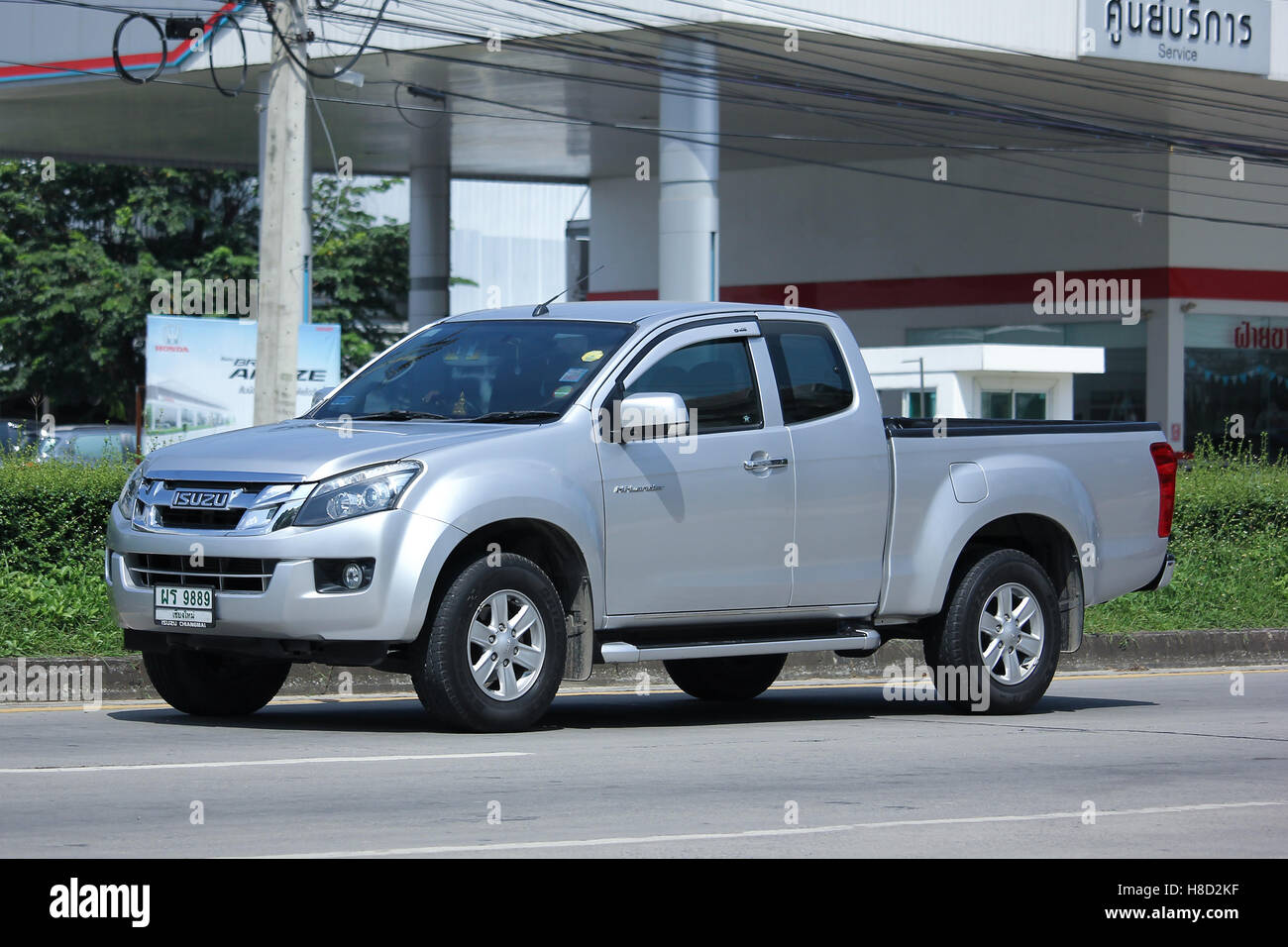 Chiang Mai Tailandia 9 De Octubre 2016 Camioneta Privada Isuzu D