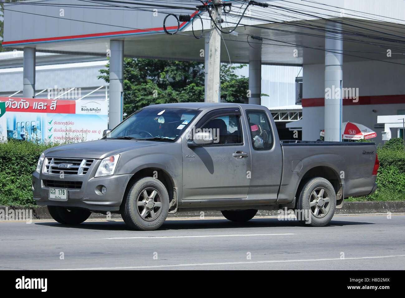 Chiang Mai Tailandia 9 De Octubre 2016 Camioneta Privada Isuzu D