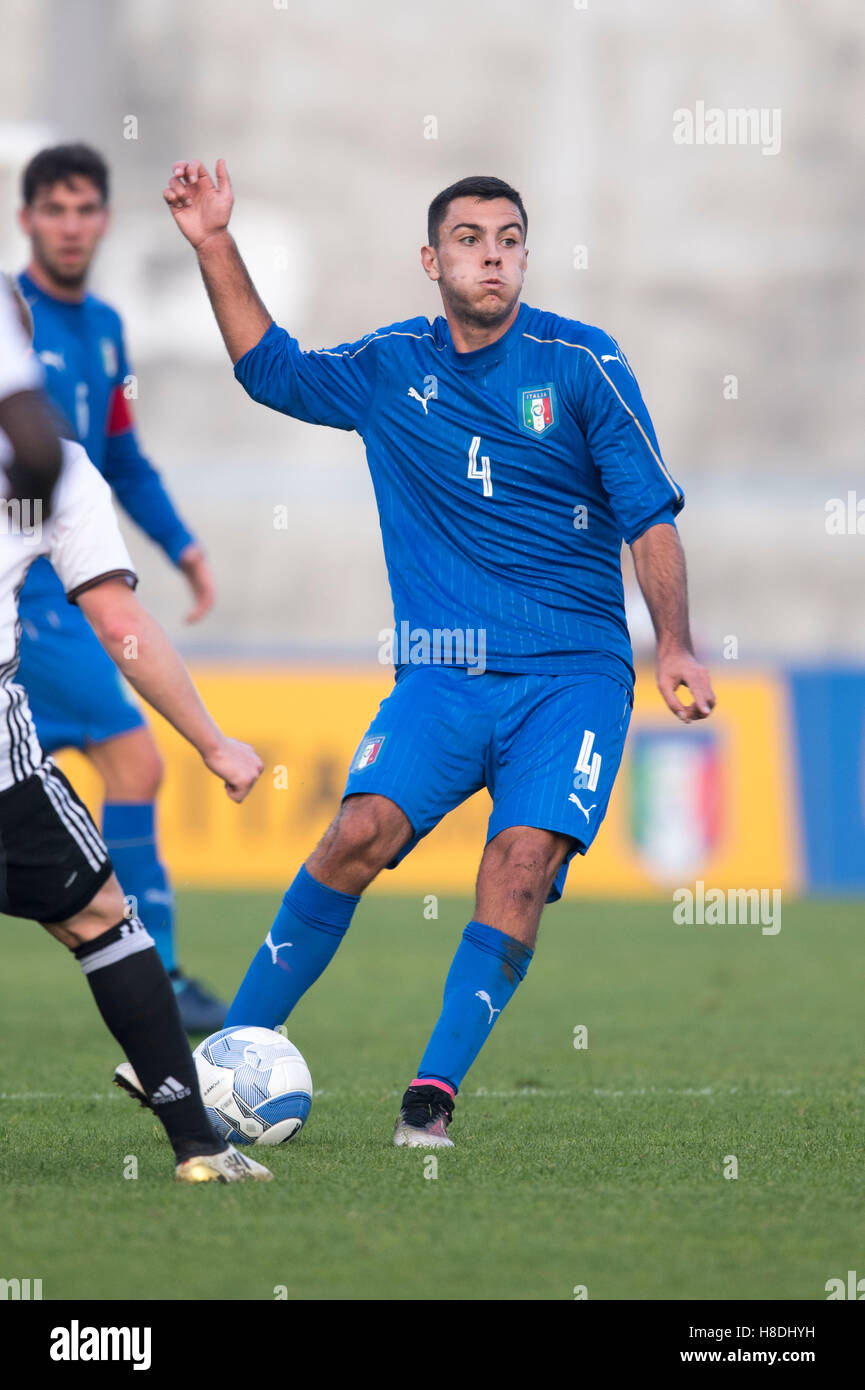 De Ferrara, Italia. El 18 de mayo, 2017. Serie B Trofeo Football/Soccer :  Italiano 'Serie B' coincidencia entre SPAL 2-1 FC Bari en el Stadio Paolo  Mazza en Ferrara, Italia . Crédito