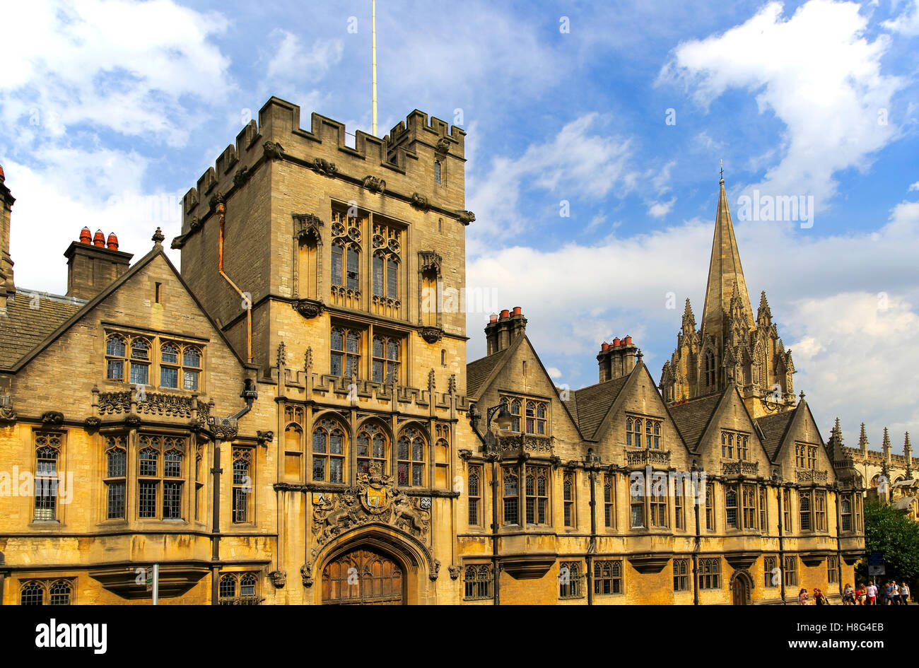 Brasenose College Edificio Fachada De La Universidad De Oxford