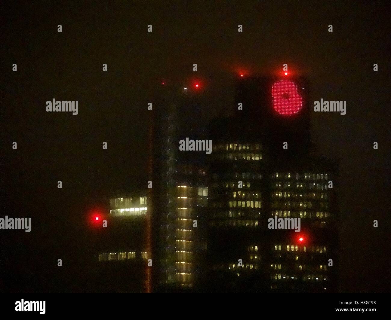 Londres, Reino Unido. 12 de noviembre de 2016. El señor Alcalde Show y fuegos artificiales en Londres, Gran Bretaña Credit: Nastia M/Alamy Live News Foto de stock