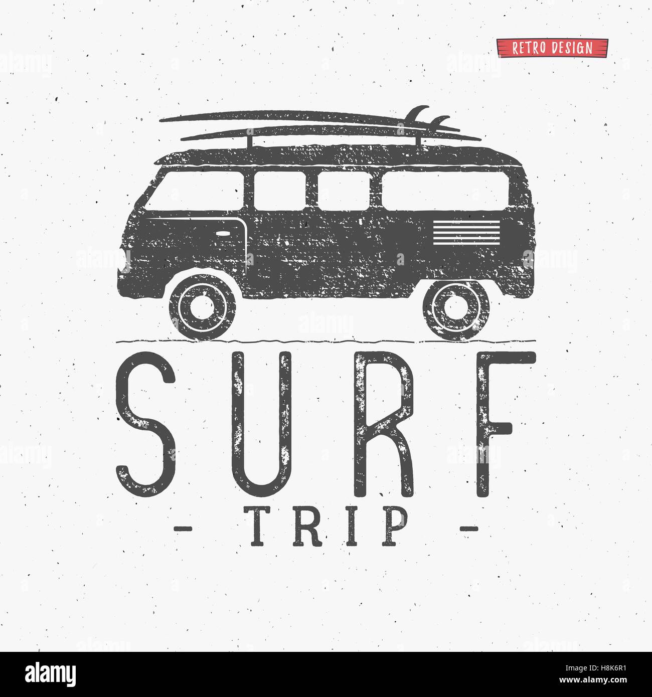 Wallpaper Viaje De Surf Concepto Vector Logo Retro De Surf De Verano Playa Surfista Emblema Rv Afuera Banner Vintage De Fondo Boards Retro Coche Navegar Por El Diseno De Iconos Para El For iPhone Free