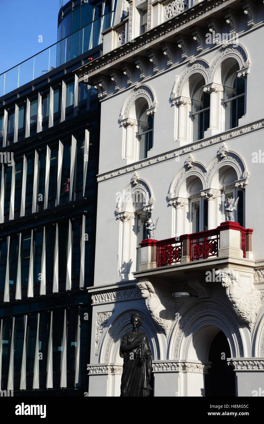 Edificio en Holborn Viaducto Holborn, Londres, Inglaterra, Reino Unido. Foto de stock