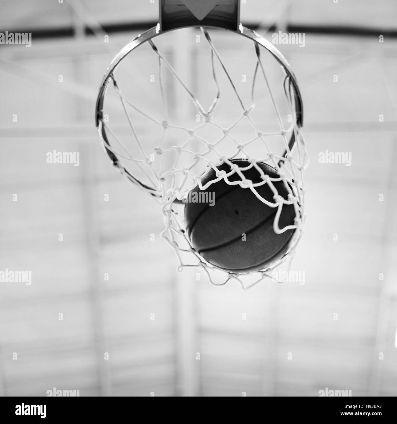 El jugador de baloncesto deporte concepto tácticas de juego Foto de stock